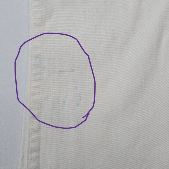 Citizens of Humanity Ava #142 stretch low rise straight leg white size 28 - Picture 8 of 9